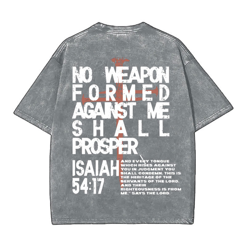 Christiandiscipleshop No Weapon Formed Against Me T-Shirt