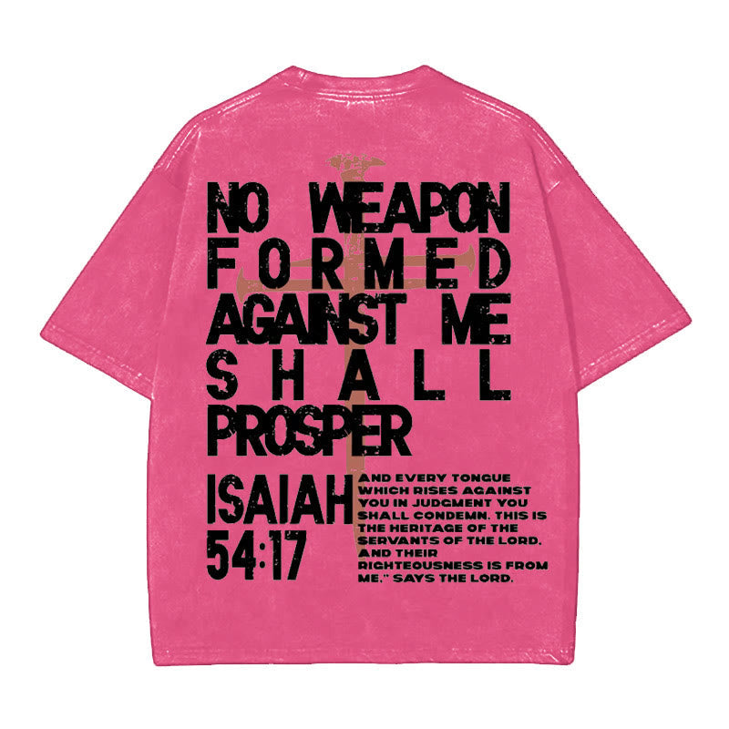 Christiandiscipleshop No Weapon Formed Against Me T-Shirt