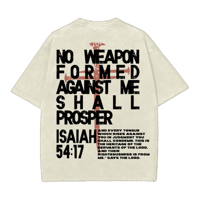 Christiandiscipleshop No Weapon Formed Against Me T-Shirt