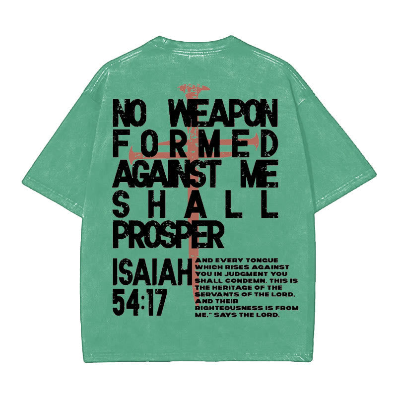 Christiandiscipleshop No Weapon Formed Against Me T-Shirt
