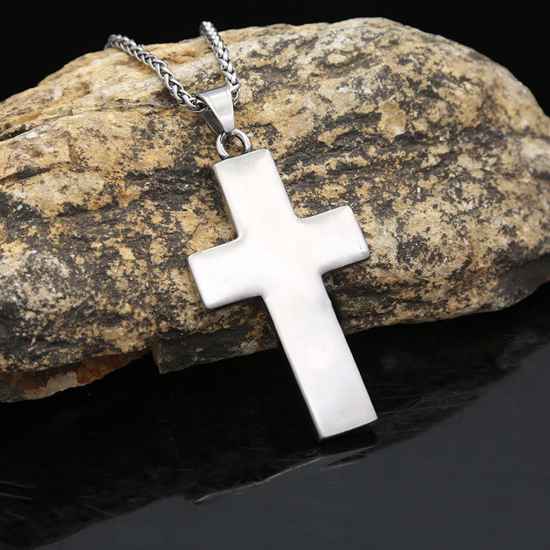 christiandiscipleshop Hands of Redemption Cross Necklace: A Testament of Divine Rescue
