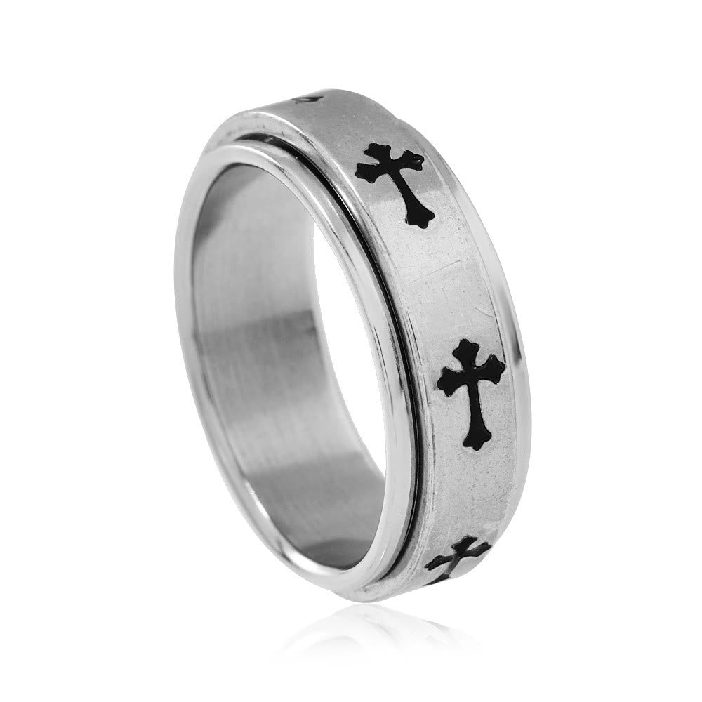 christiandiscipleshopthe Minimalist Cross Ring: The Interweaving of Faith and Fashion