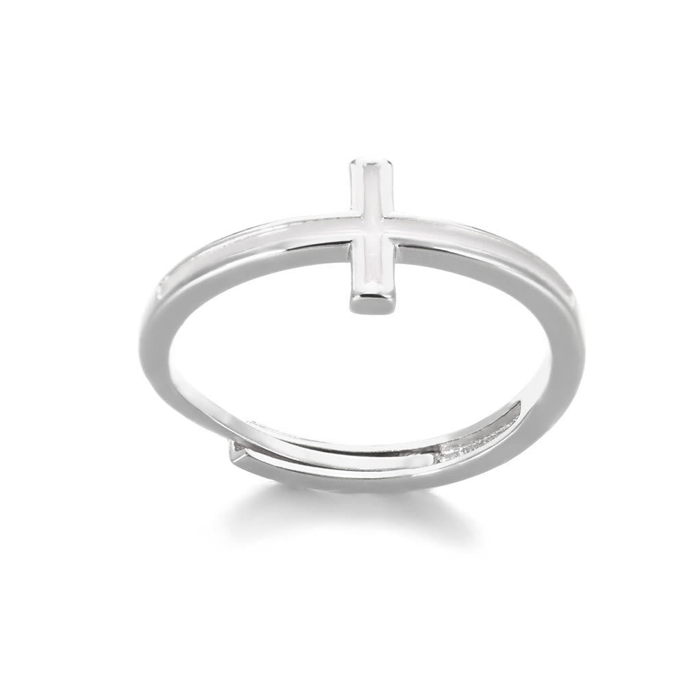 christiandiscipleshopthe The 4 styles Cross Golden Ring: A Symbol of Elegance and Faith