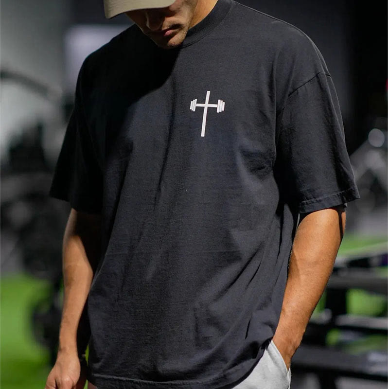 Christiandiscipleshop Floral Embellished Jesus is King Christian T-Shirt