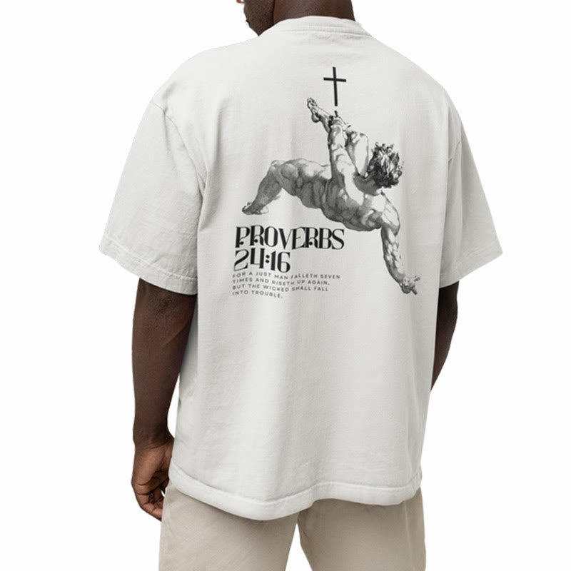 Christiandiscipleshop Proverbs 24:16' Christian T-Shirt