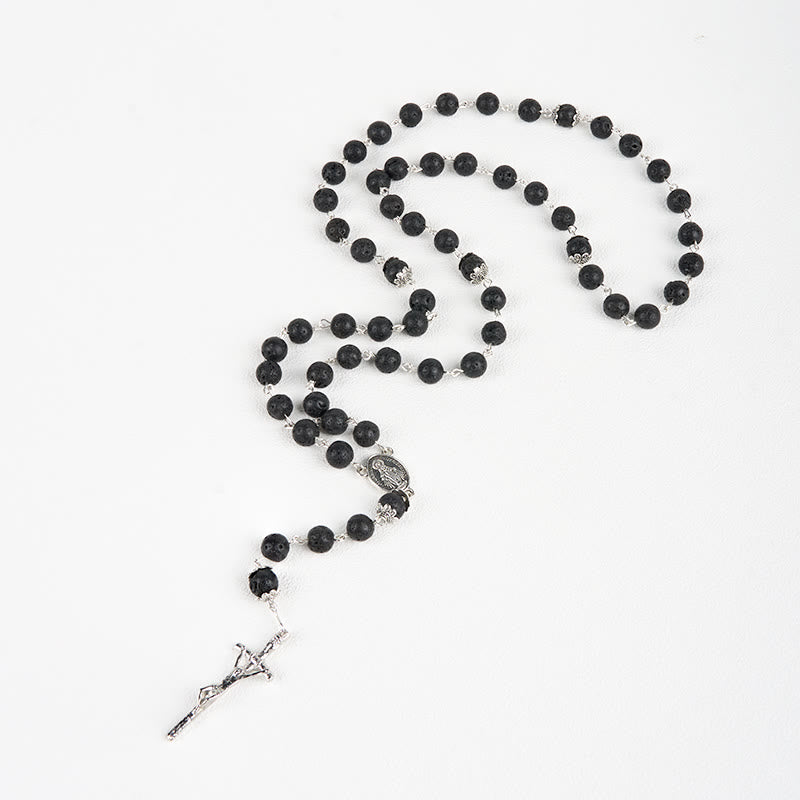 christiandiscipleshop Volcanic Pulse Rosary: A Devotional Thread Woven with Christ's Love