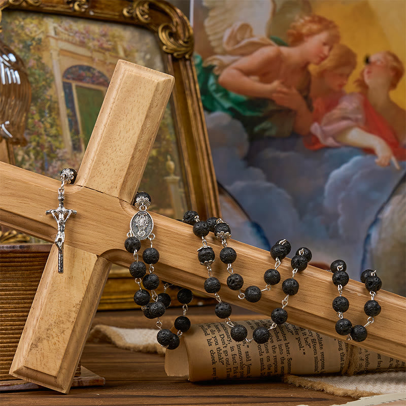 christiandiscipleshop Volcanic Pulse Rosary: A Devotional Thread Woven with Christ's Love