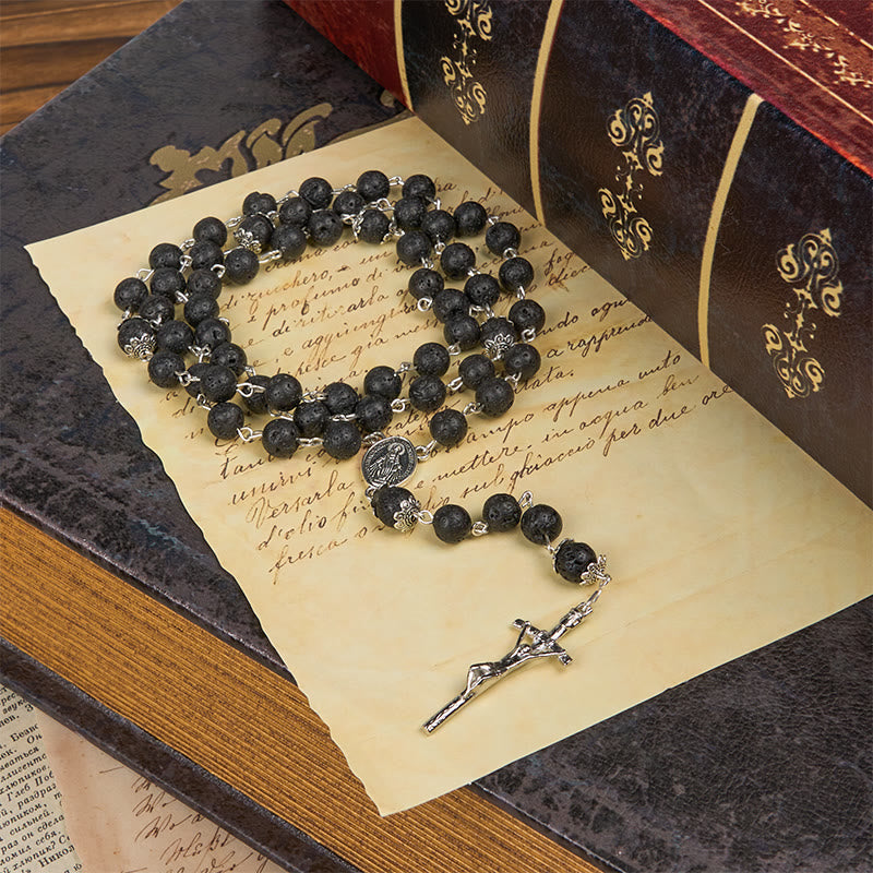 christiandiscipleshop Volcanic Pulse Rosary: A Devotional Thread Woven with Christ's Love