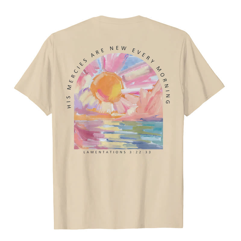 christiandiscipleshop His Mercies Are New Every Morning T-Shirt