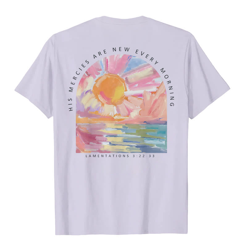 christiandiscipleshop His Mercies Are New Every Morning T-Shirt