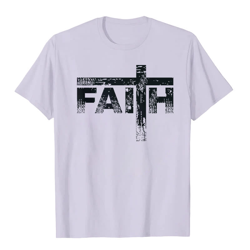 christiandiscipleshop The Faith Cross T-Shirt