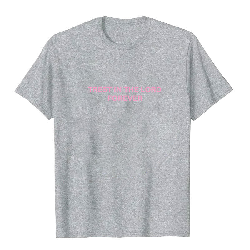 christiandiscipleshop Trust In The Lord Forever T-Shirt