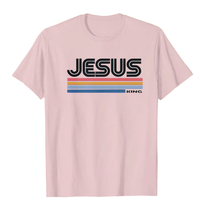 Christiandiscipleshop Retro Jesus King T-Shirt