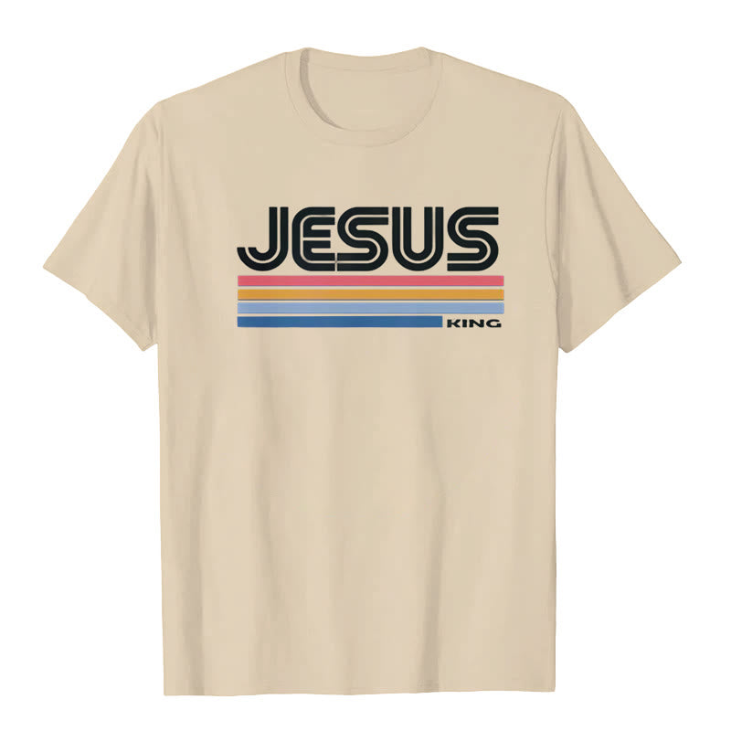 Christiandiscipleshop Retro Jesus King T-Shirt