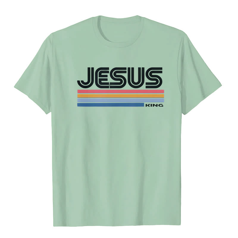 Christiandiscipleshop Retro Jesus King T-Shirt