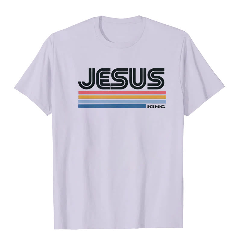 Christiandiscipleshop Retro Jesus King T-Shirt