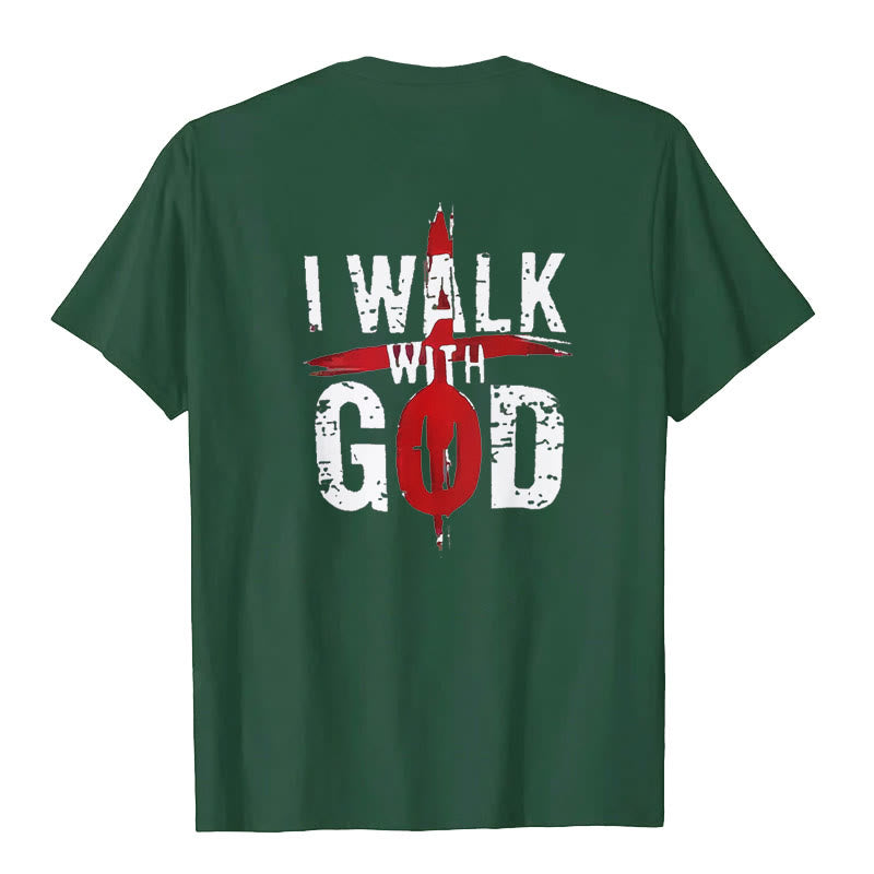 christiandiscipleshop I'll Walk With God T-Shirt