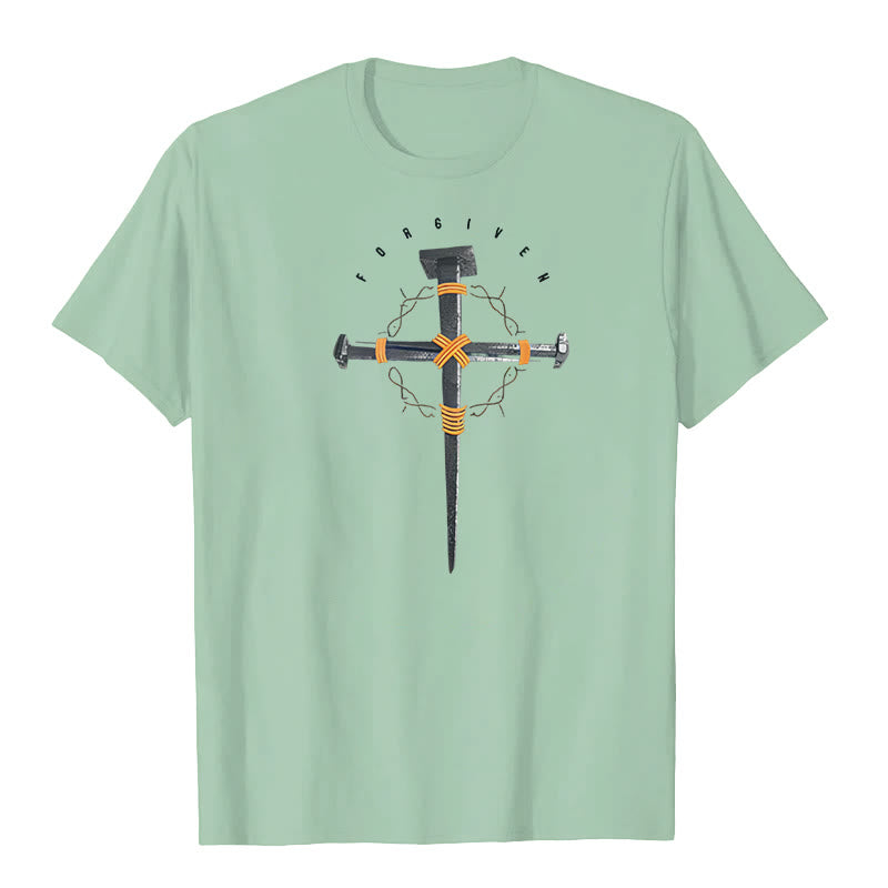 Christiandiscipleshop Forgiven Cross T-Shirt