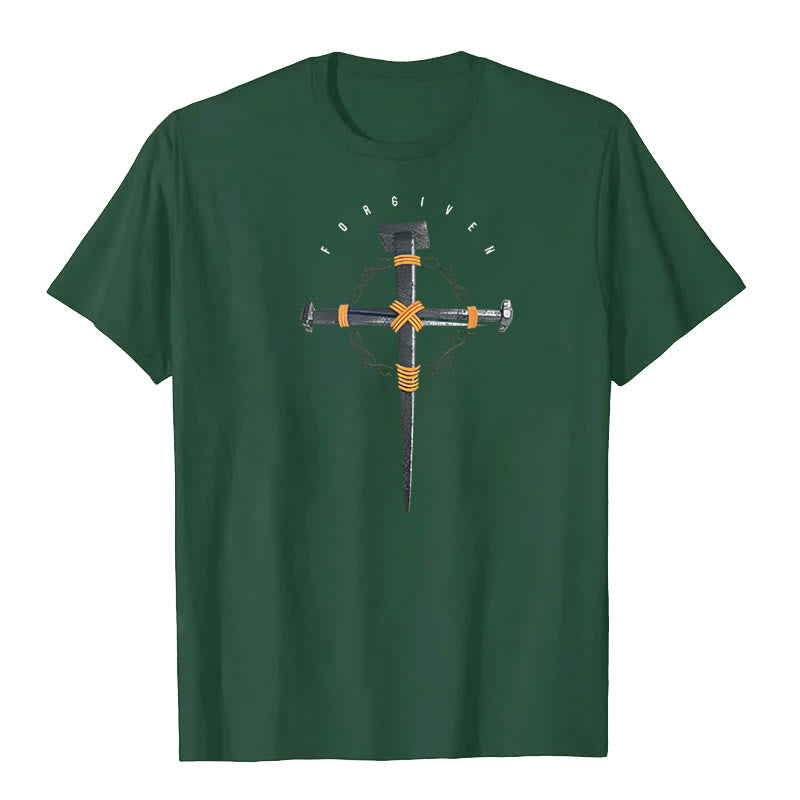 Christiandiscipleshop Forgiven Cross T-Shirt