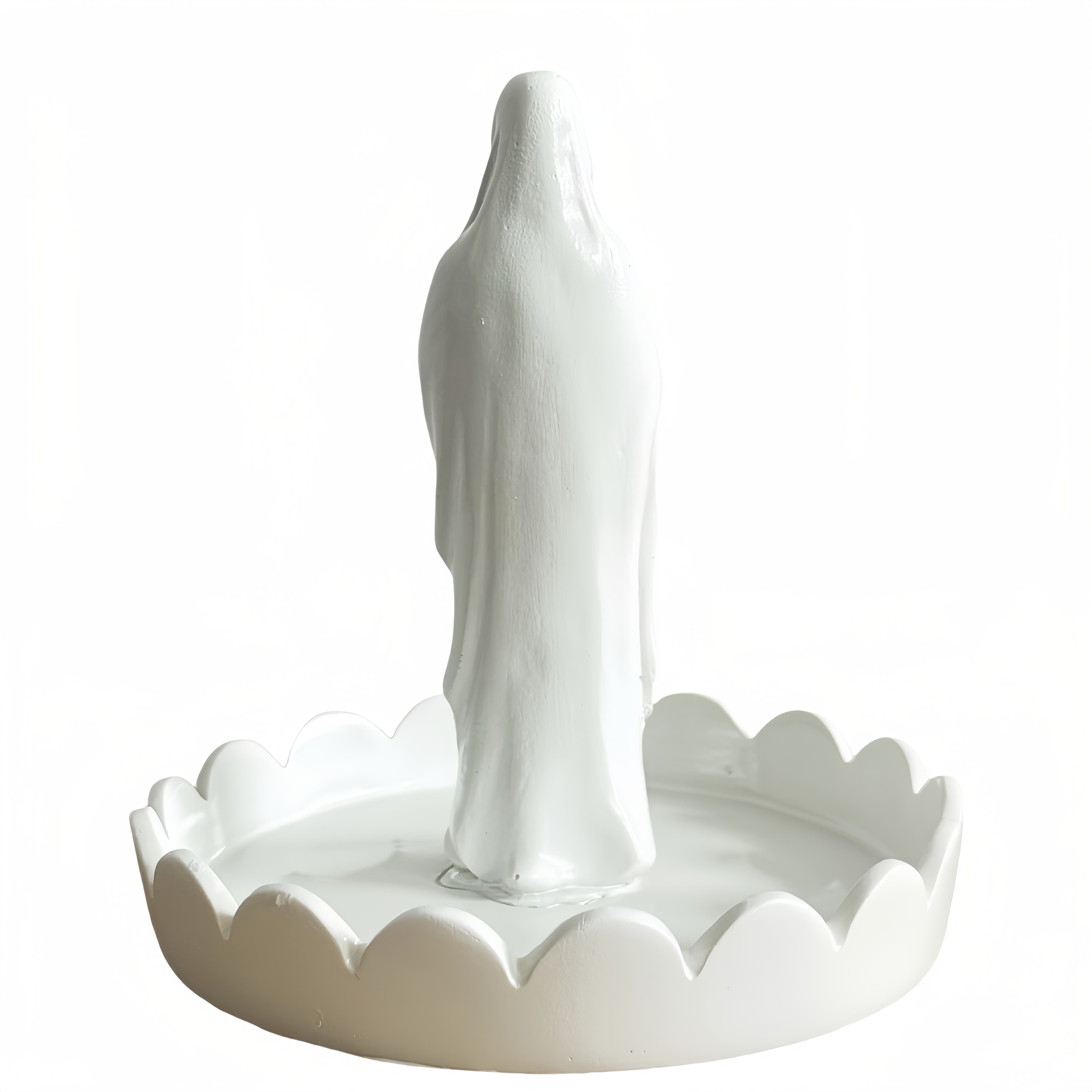 Christiandiscipleshop Our Lady Resin Rosary Holder Container: Supporting Holy Objects and Placing the Soul