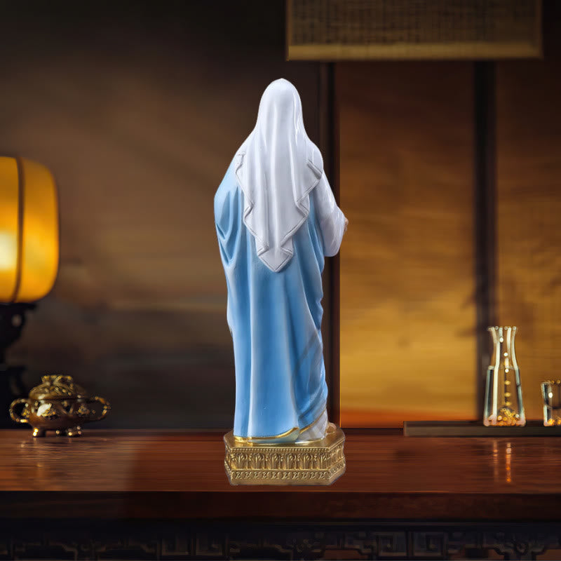 christiandiscipleshop Immaculate Heart of Mary Desktop Ornament: Spreading the Power of Faith