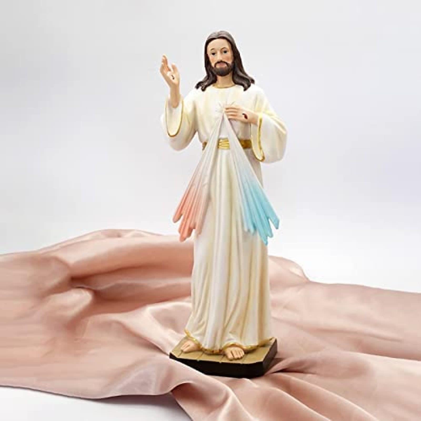 christiandiscipleshop Jesus Divine Mercy Desktop Ornament: Spreading the Light of Salvation