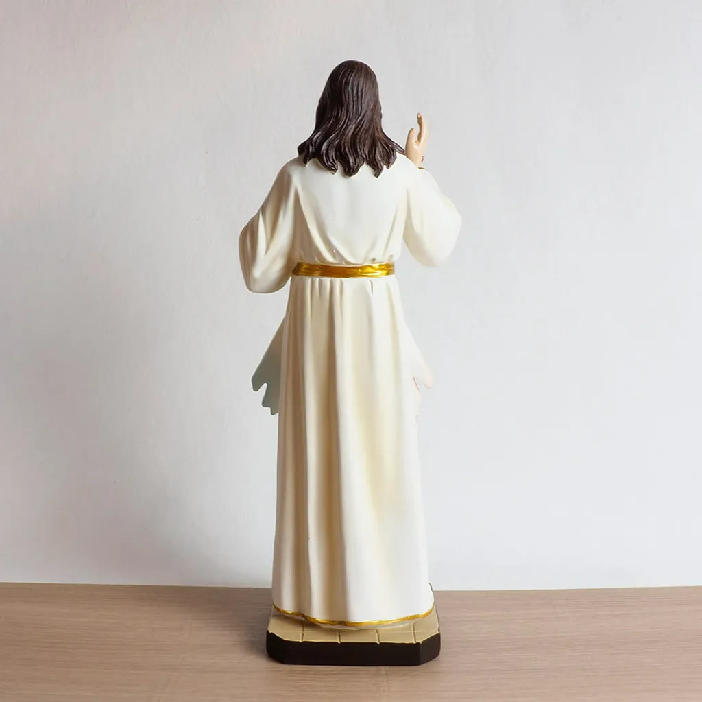 christiandiscipleshop Jesus Divine Mercy Desktop Ornament: Spreading the Light of Salvation