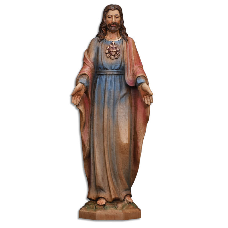 christiandiscipleshop Jesus Wooden Desktop Ornament: Carrying Faith and Delivering Divine Salvation