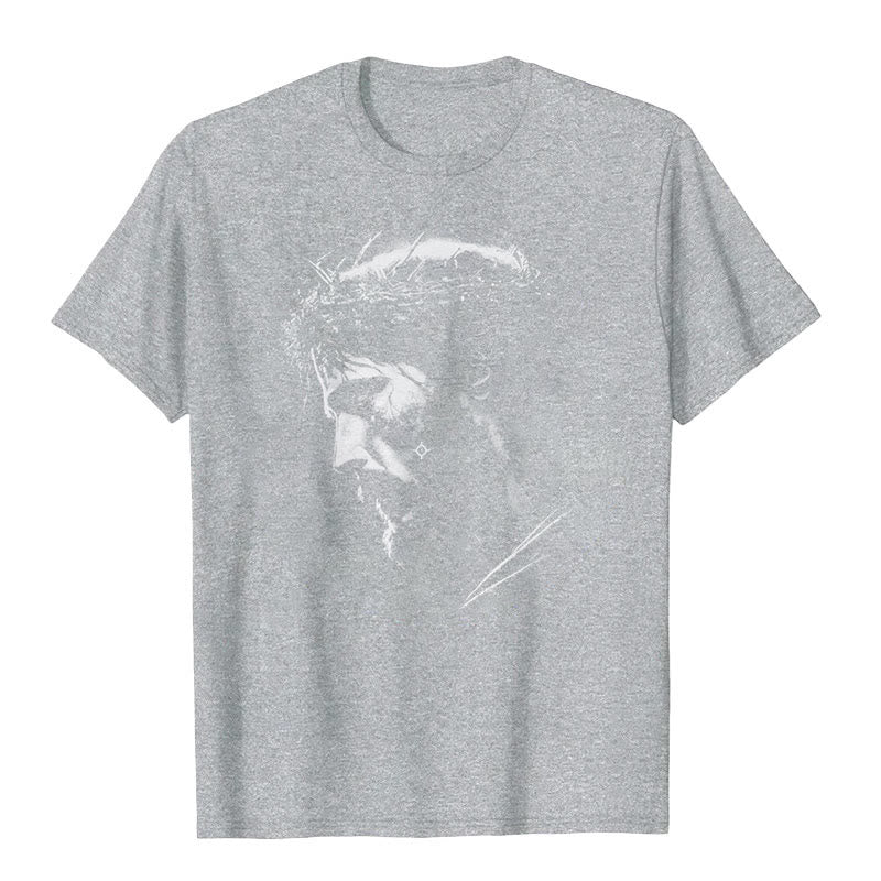 christiandiscipleshop Jesus Crown of Thorns T-shirt