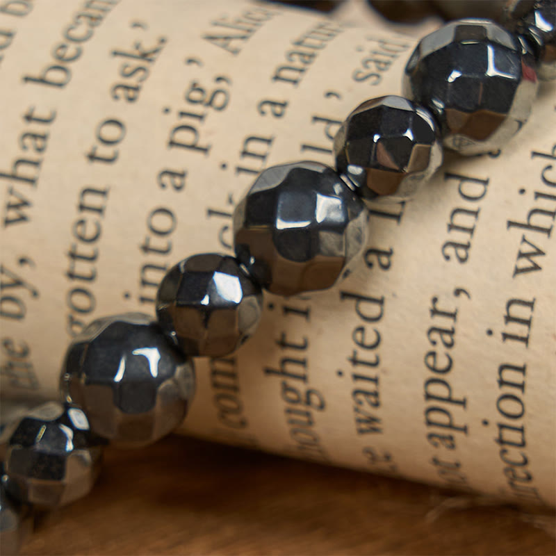 Christiandiscipleshop Shiny Black Gallstone Jerusalem - Inspired Bracelet: A Symbol of Faith