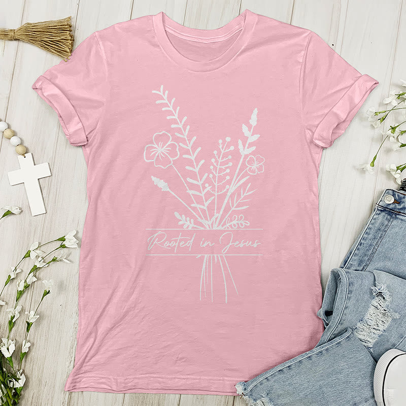 Christiandiscipleshop Rooted in Jesus T-shirt