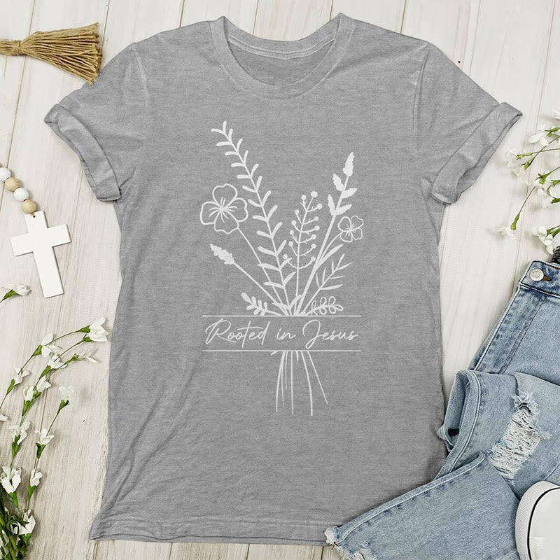 Christiandiscipleshop Rooted in Jesus T-shirt