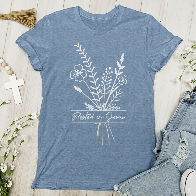 Christiandiscipleshop Rooted in Jesus T-shirt