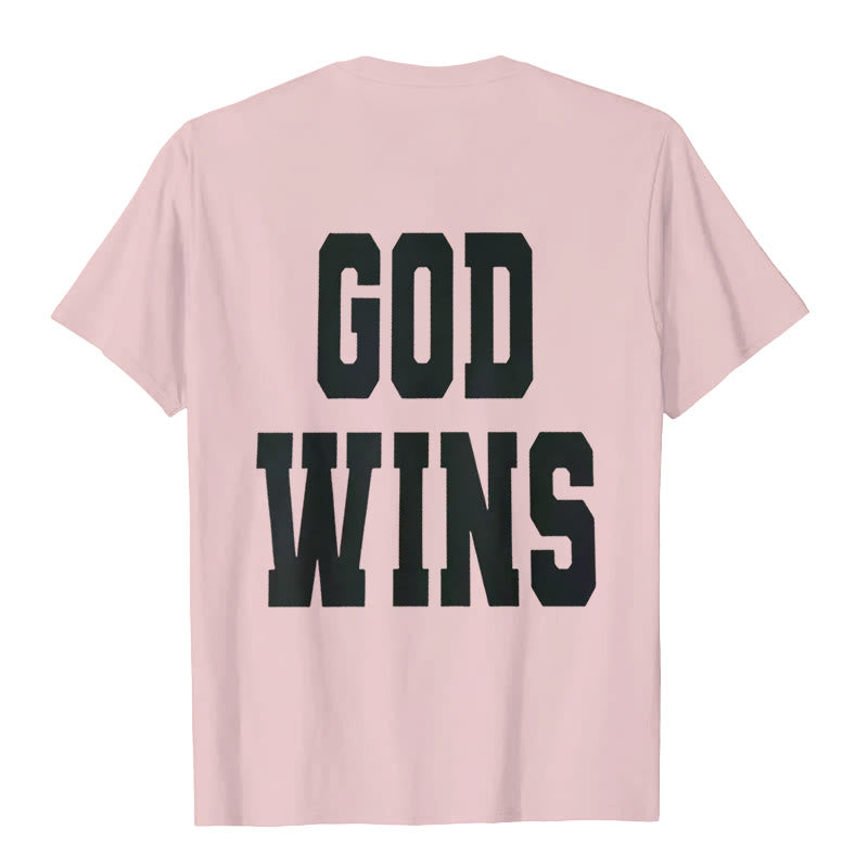 Christiandiscipleshop God Wins T-shirt