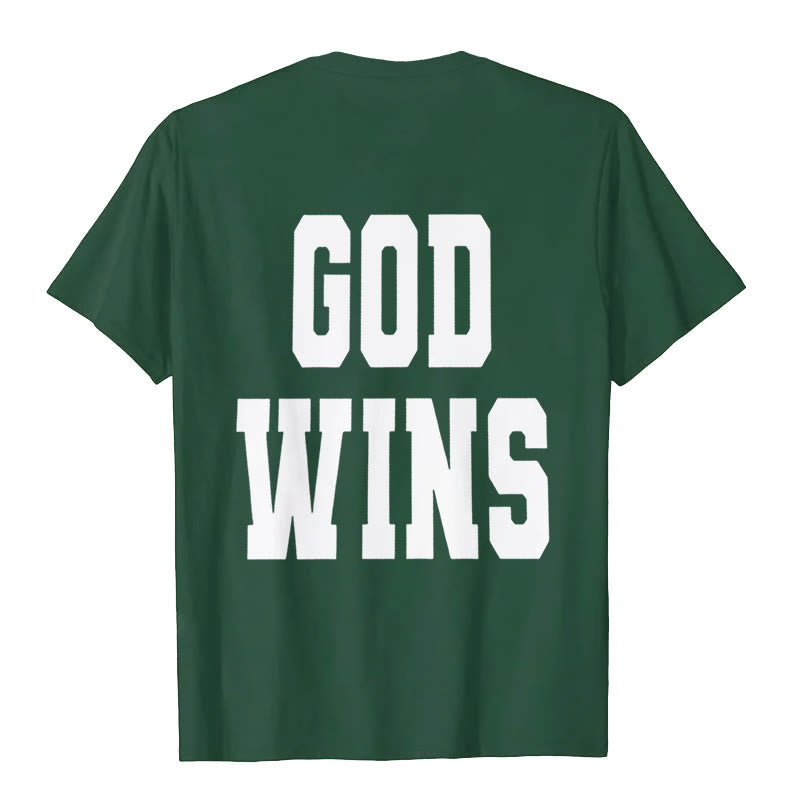 Christiandiscipleshop God Wins T-shirt