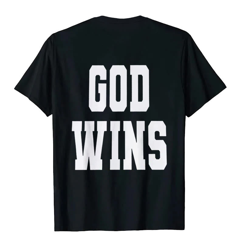 Christiandiscipleshop God Wins T-shirt