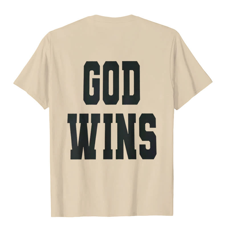 Christiandiscipleshop God Wins T-shirt