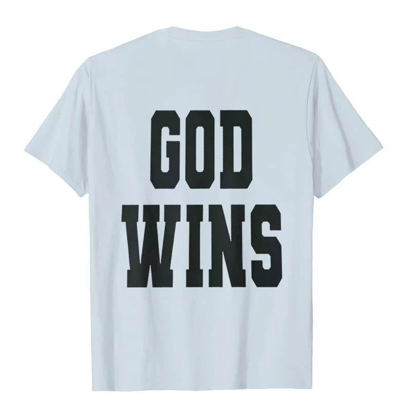 Christiandiscipleshop God Wins T-shirt