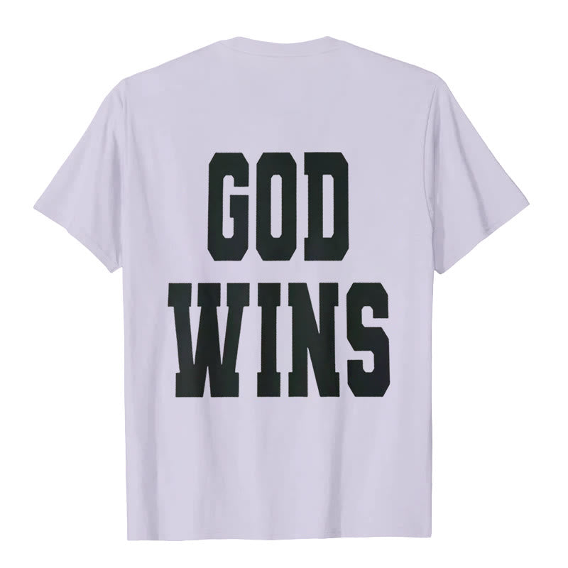 Christiandiscipleshop God Wins T-shirt