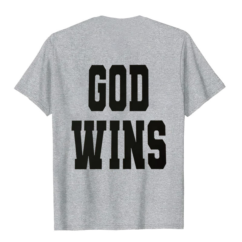 Christiandiscipleshop God Wins T-shirt