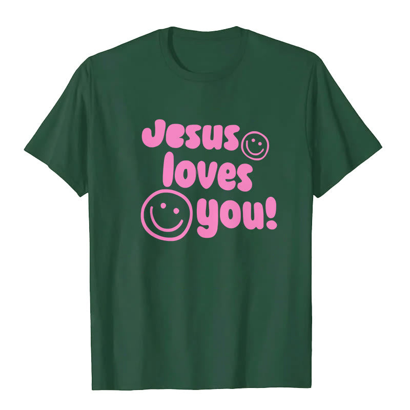 christiandiscipleshop Jesus Loves You T-shirt