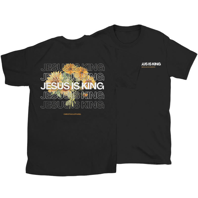 christiandiscipleshop Jesus Is King T-shirt