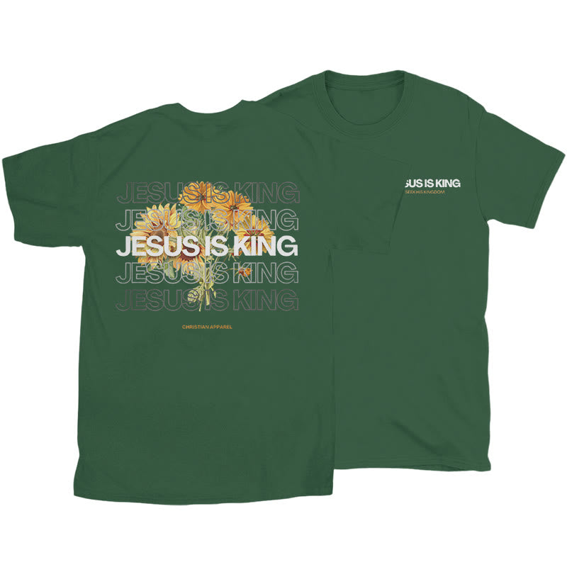 christiandiscipleshop Jesus Is King T-shirt