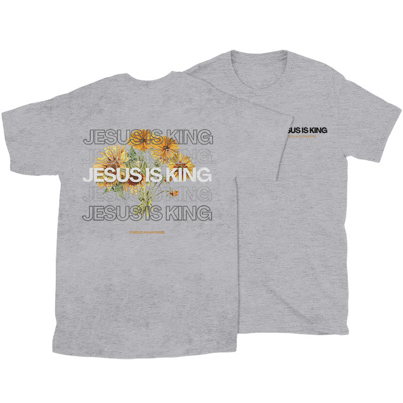 christiandiscipleshop Jesus Is King T-shirt