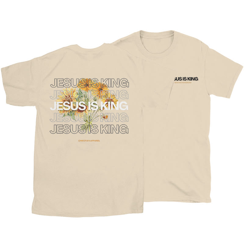 christiandiscipleshop Jesus Is King T-shirt