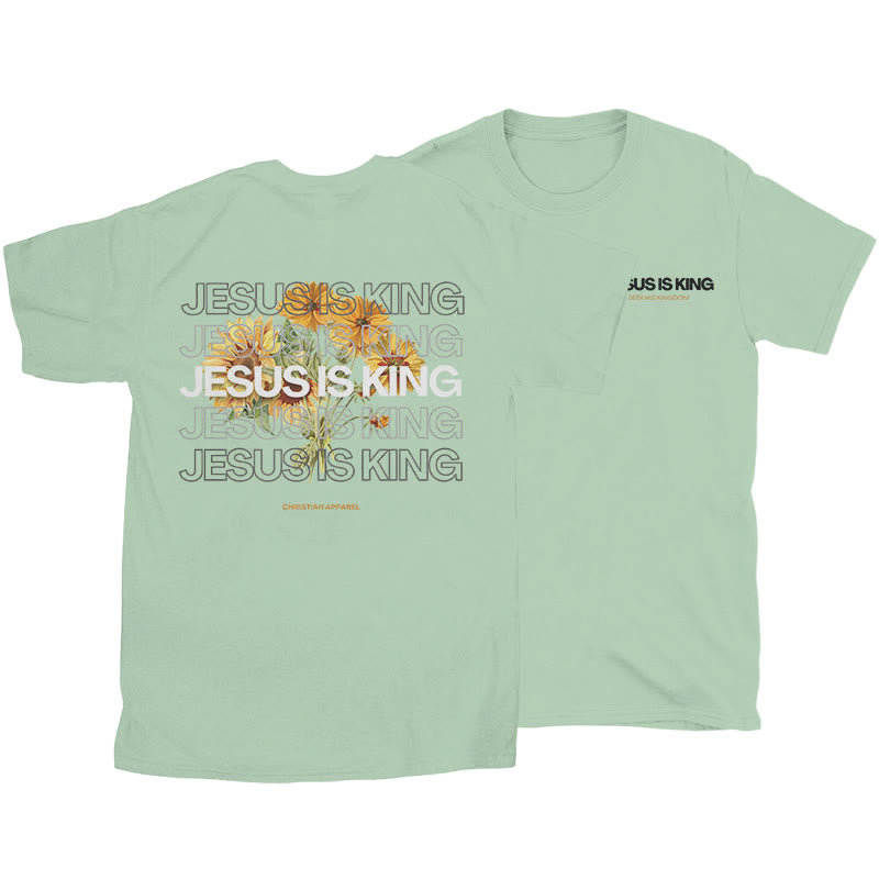 christiandiscipleshop Jesus Is King T-shirt
