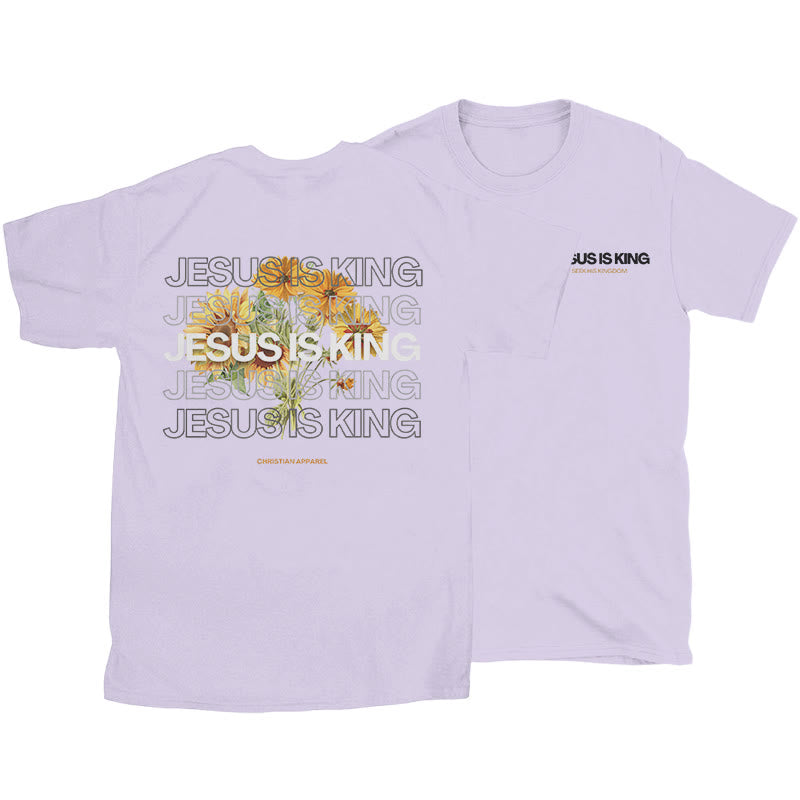 christiandiscipleshop Jesus Is King T-shirt