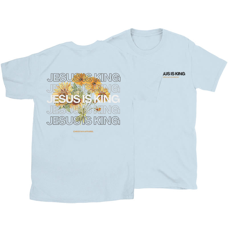 christiandiscipleshop Jesus Is King T-shirt