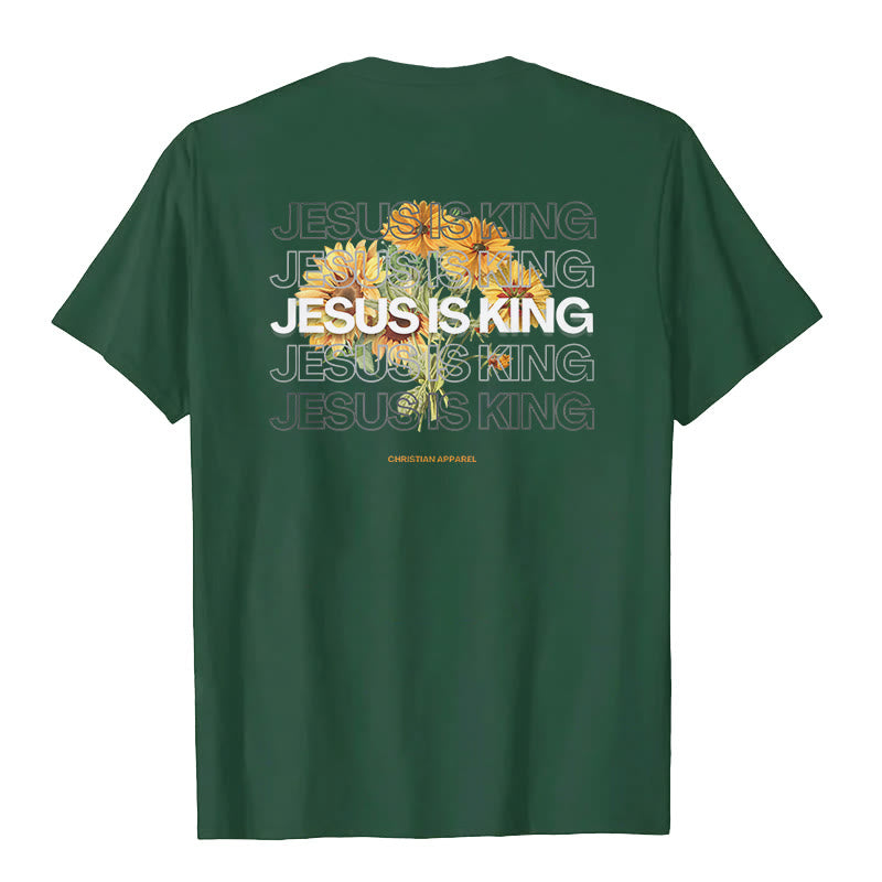 christiandiscipleshop Jesus Is King T-shirt