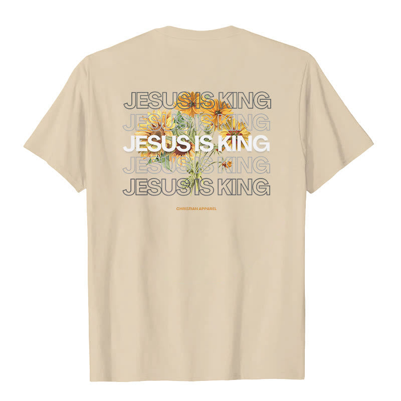 christiandiscipleshop Jesus Is King T-shirt